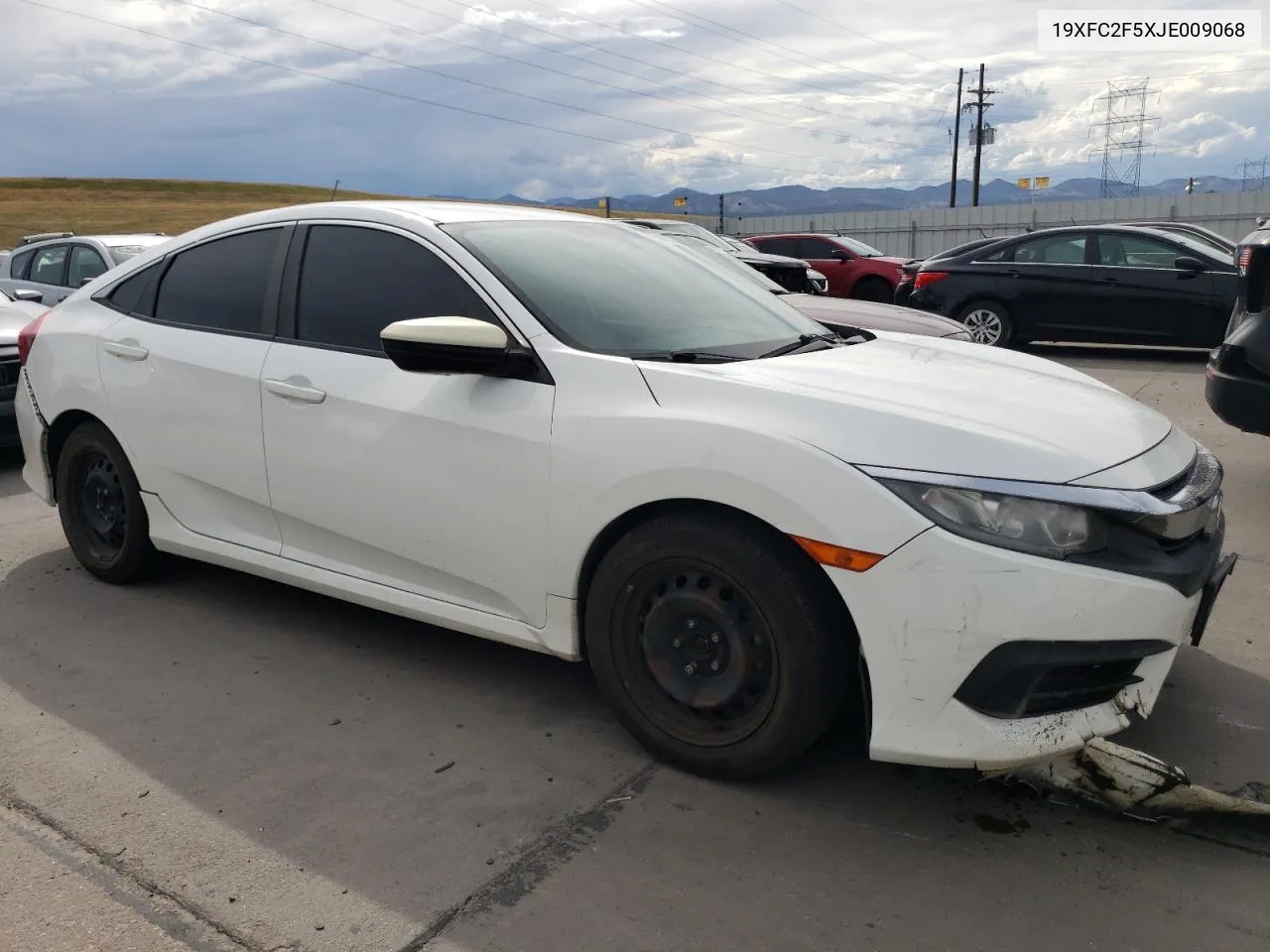 2018 Honda Civic Lx VIN: 19XFC2F5XJE009068 Lot: 68182114