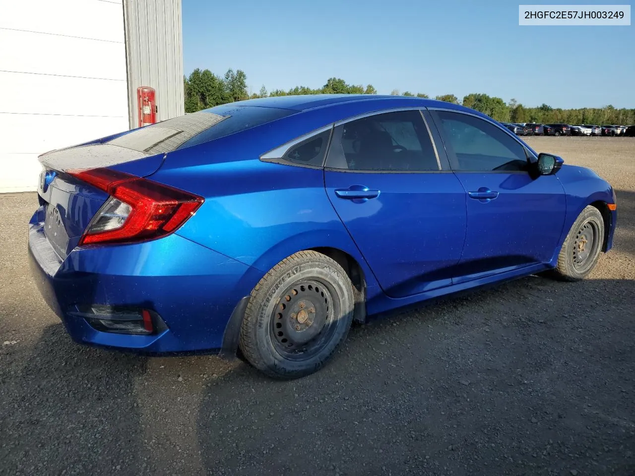 2018 Honda Civic Lx VIN: 2HGFC2E57JH003249 Lot: 68326624