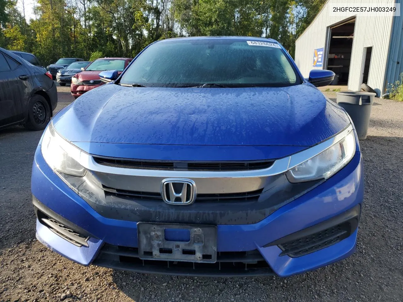 2018 Honda Civic Lx VIN: 2HGFC2E57JH003249 Lot: 68326624