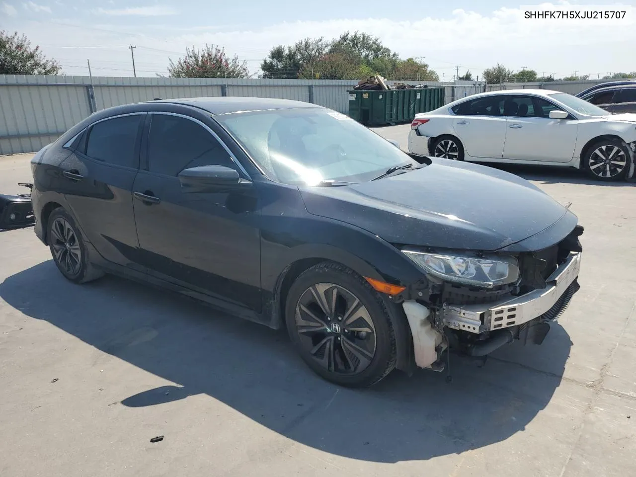 2018 Honda Civic Ex VIN: SHHFK7H5XJU215707 Lot: 68362354