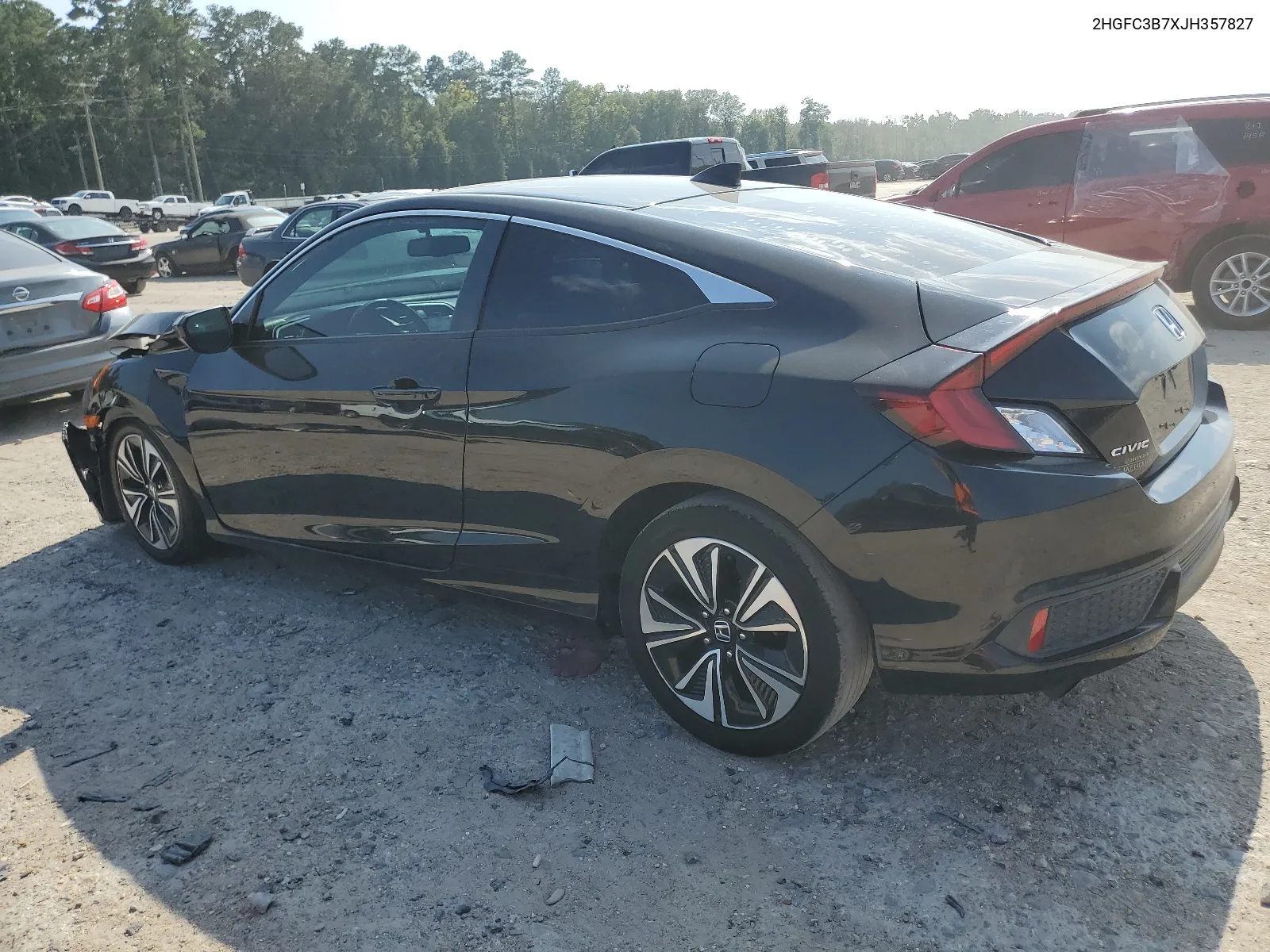 2018 Honda Civic Exl VIN: 2HGFC3B7XJH357827 Lot: 68427184