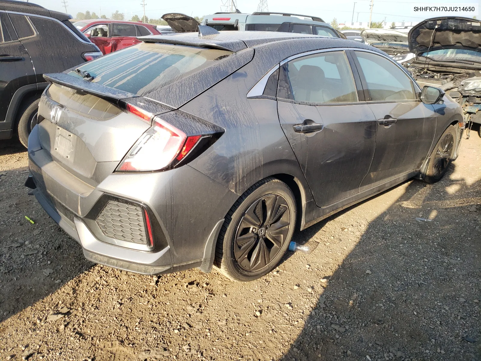 2018 Honda Civic Exl VIN: SHHFK7H70JU214650 Lot: 68432034