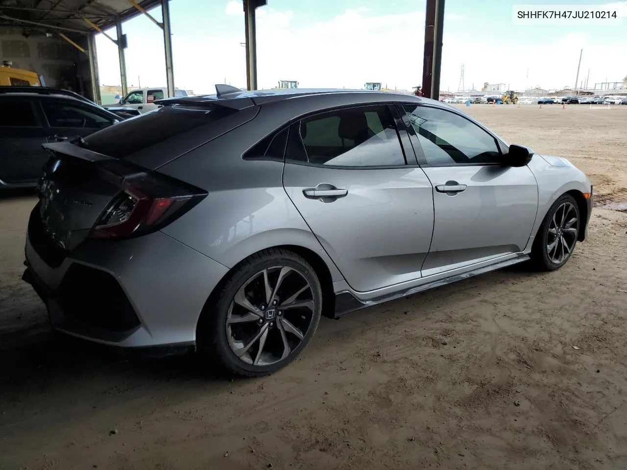 SHHFK7H47JU210214 2018 Honda Civic Sport