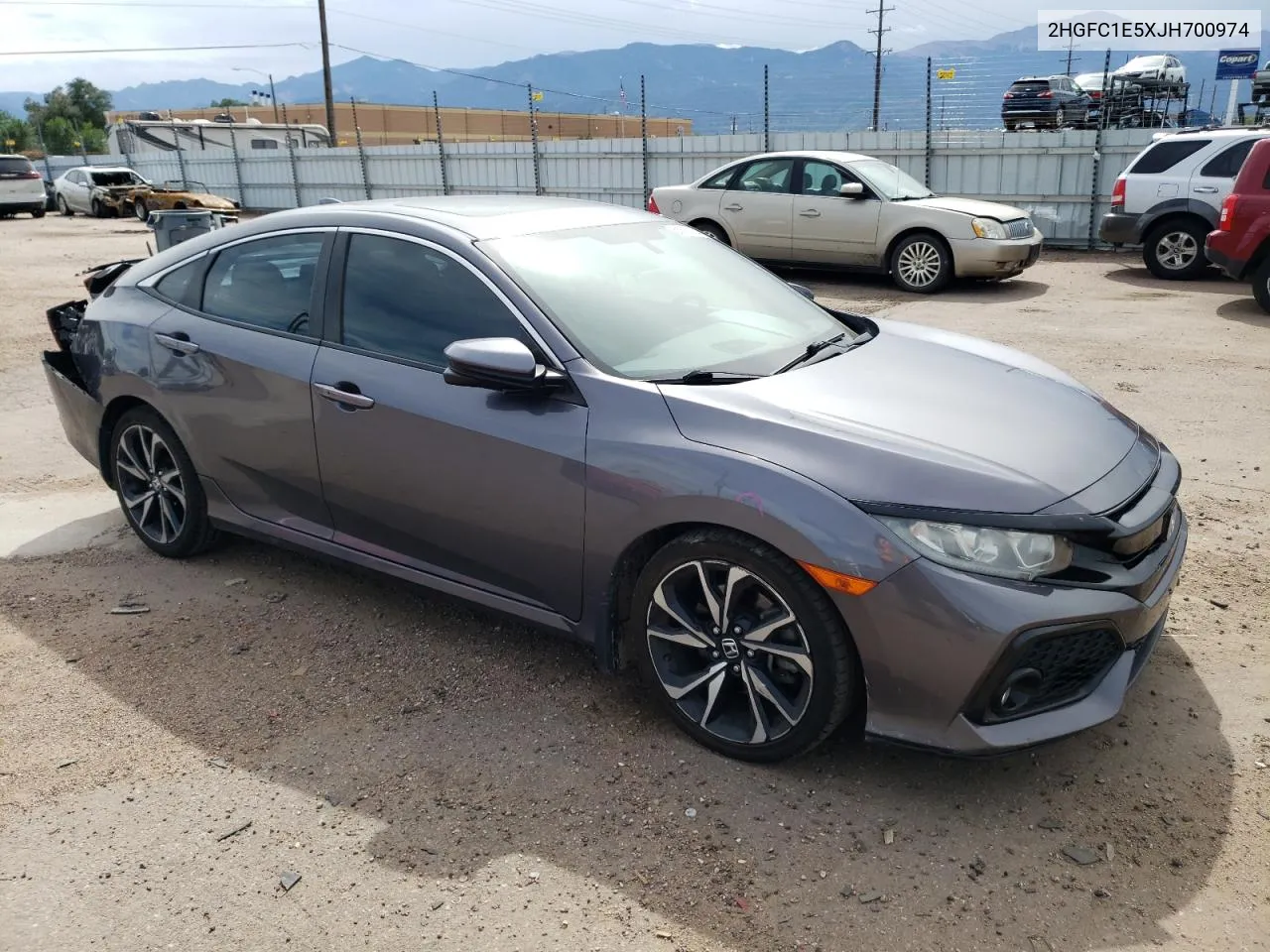 2HGFC1E5XJH700974 2018 Honda Civic Si