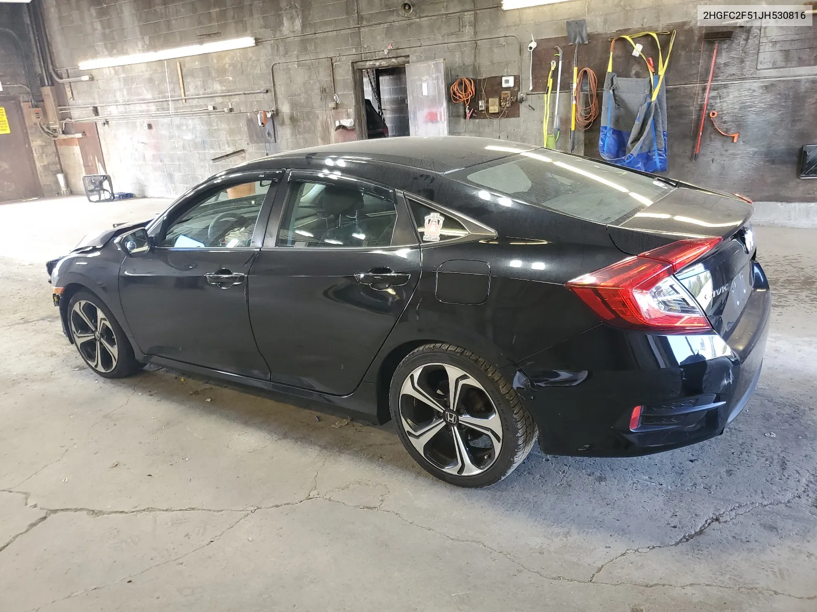 2HGFC2F51JH530816 2018 Honda Civic Lx