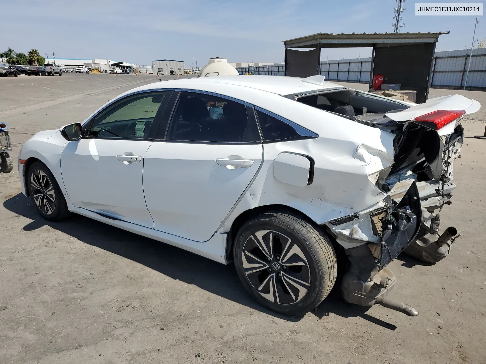 2018 Honda Civic Ex VIN: JHMFC1F31JX010214 Lot: 68853204