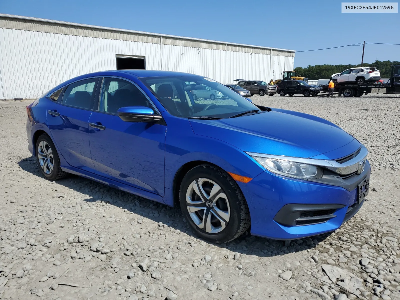 2018 Honda Civic Lx VIN: 19XFC2F54JE012595 Lot: 68900474