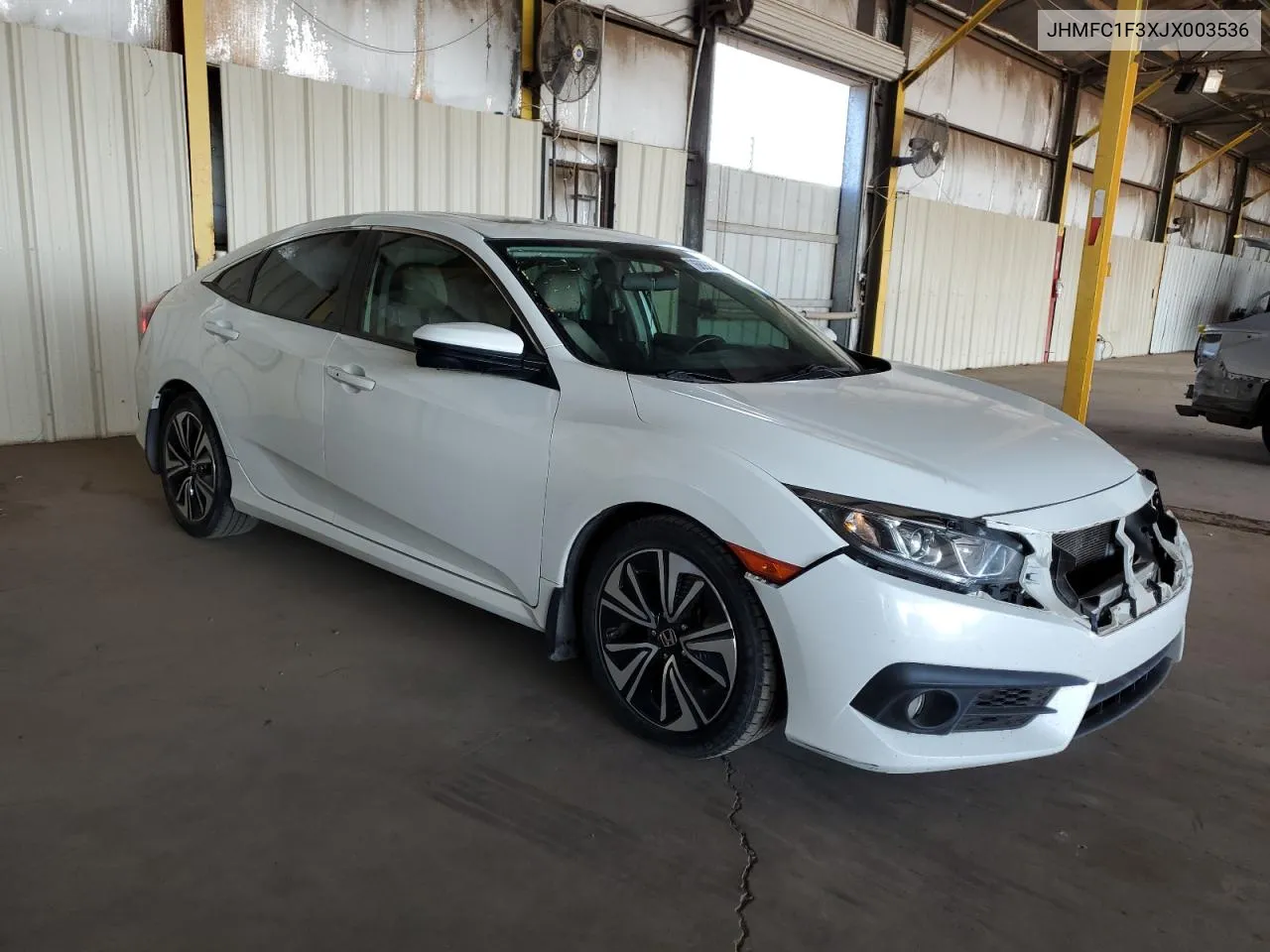 JHMFC1F3XJX003536 2018 Honda Civic Ex