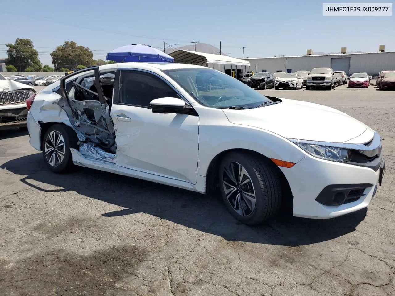 2018 Honda Civic Ex VIN: JHMFC1F39JX009277 Lot: 69156334