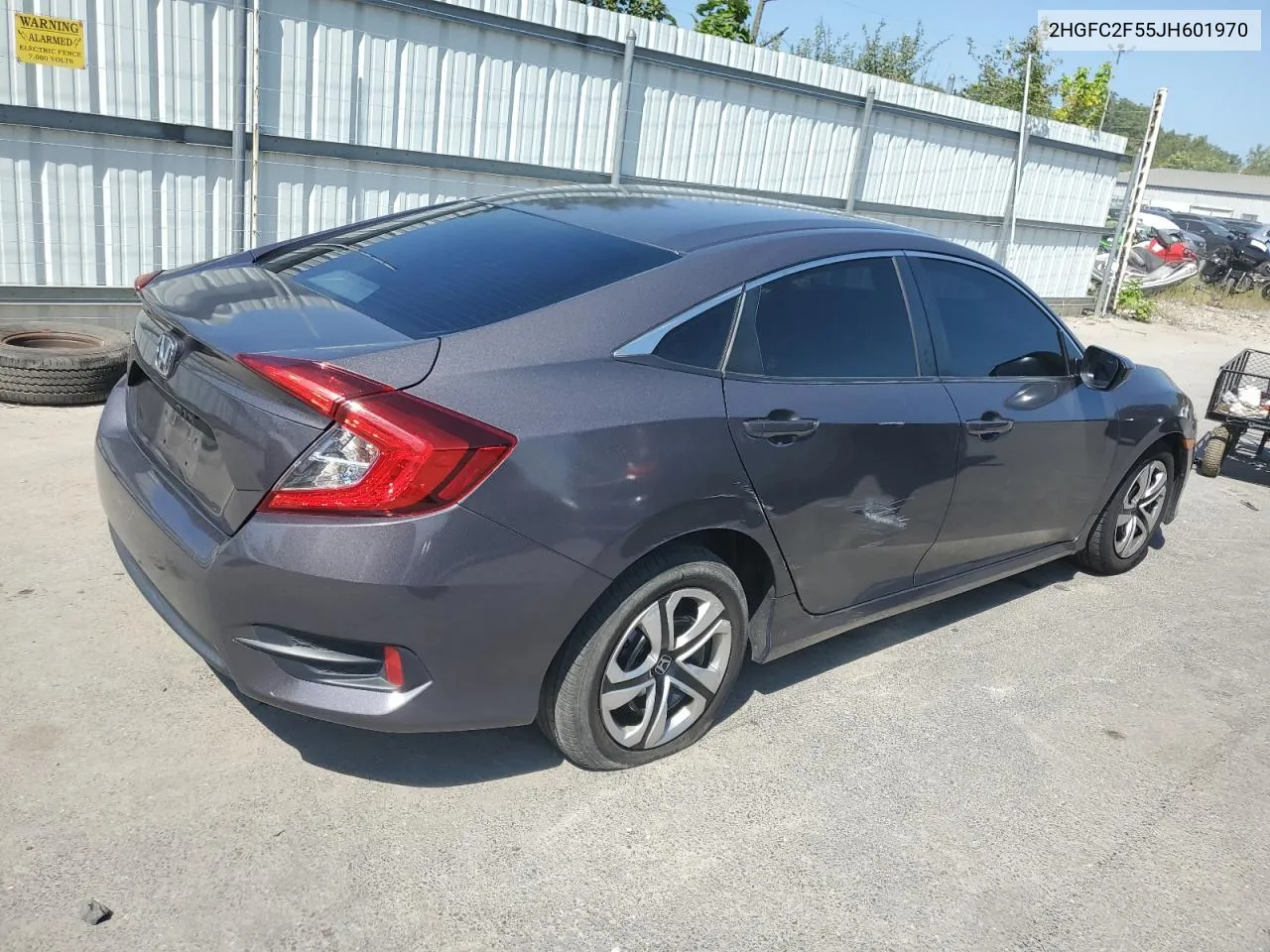 2018 Honda Civic Lx VIN: 2HGFC2F55JH601970 Lot: 69264104