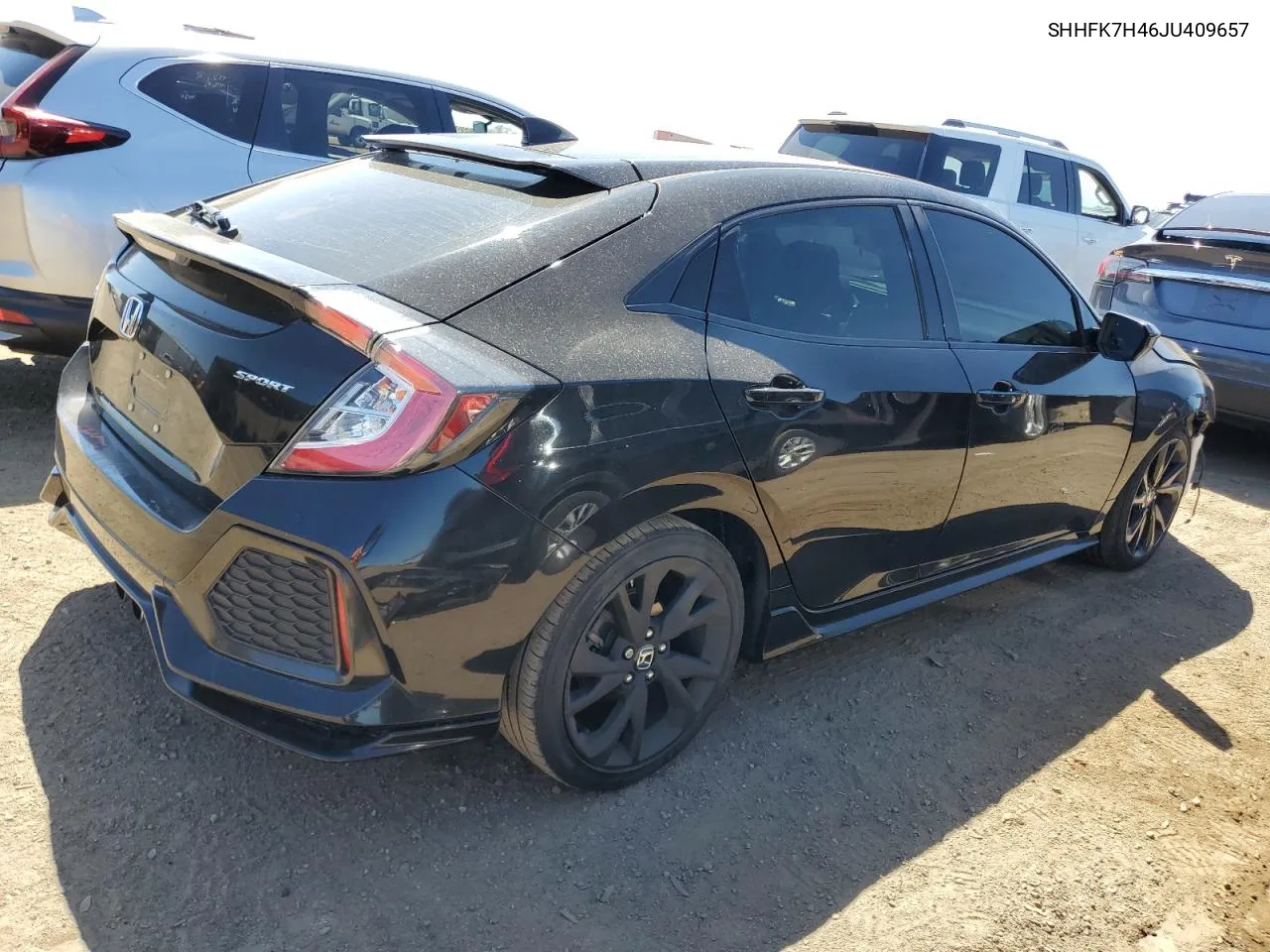 2018 Honda Civic Sport VIN: SHHFK7H46JU409657 Lot: 69288644