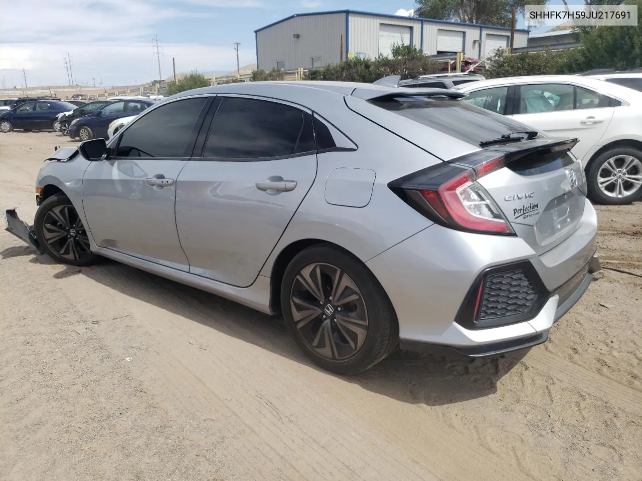 SHHFK7H59JU217691 2018 Honda Civic Ex