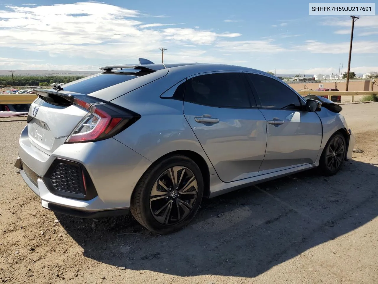 SHHFK7H59JU217691 2018 Honda Civic Ex