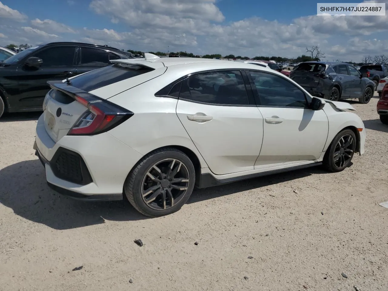 SHHFK7H47JU224887 2018 Honda Civic Sport