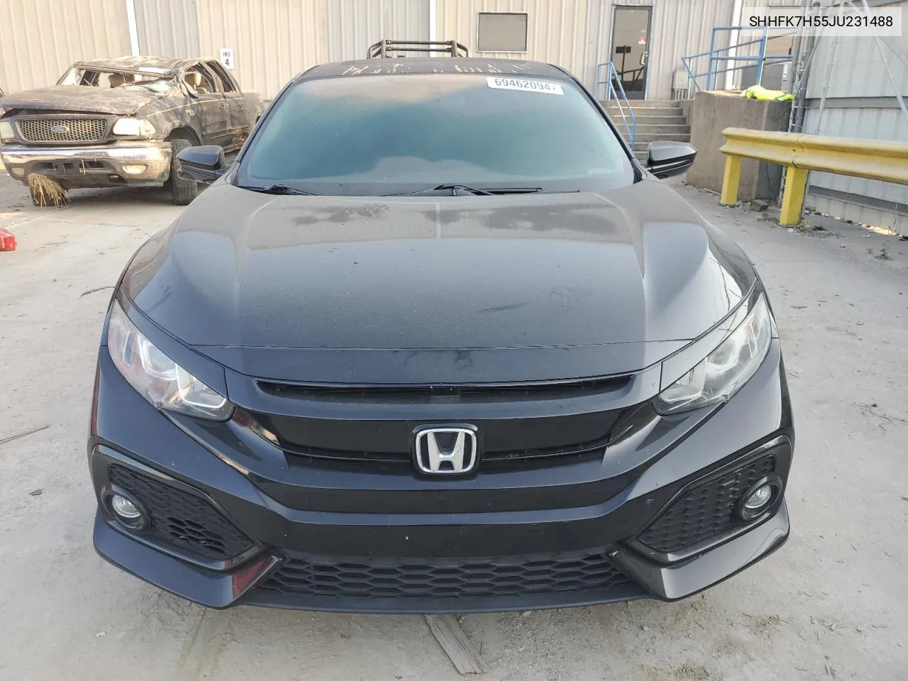 2018 Honda Civic Ex VIN: SHHFK7H55JU231488 Lot: 69462094