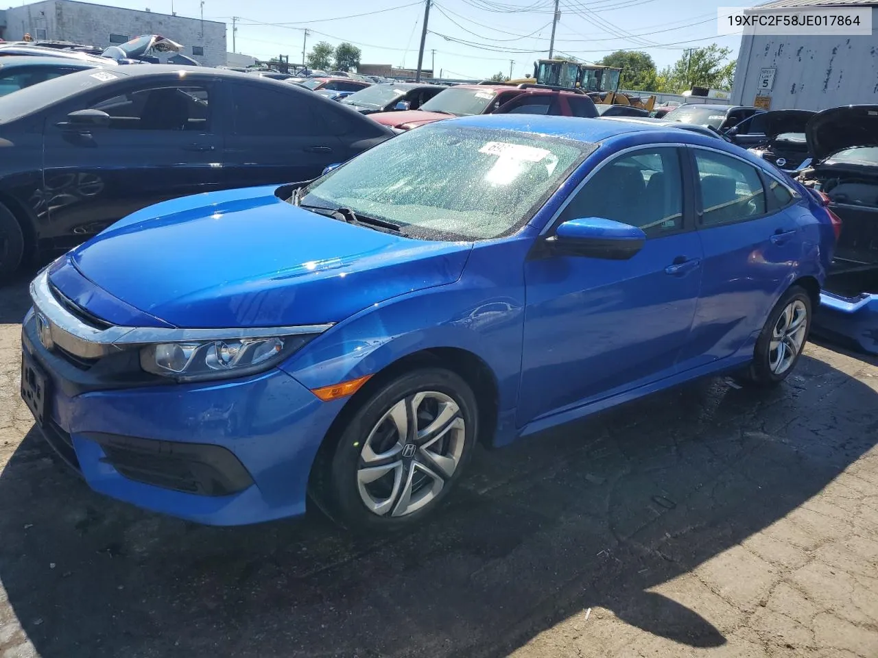 19XFC2F58JE017864 2018 Honda Civic Lx