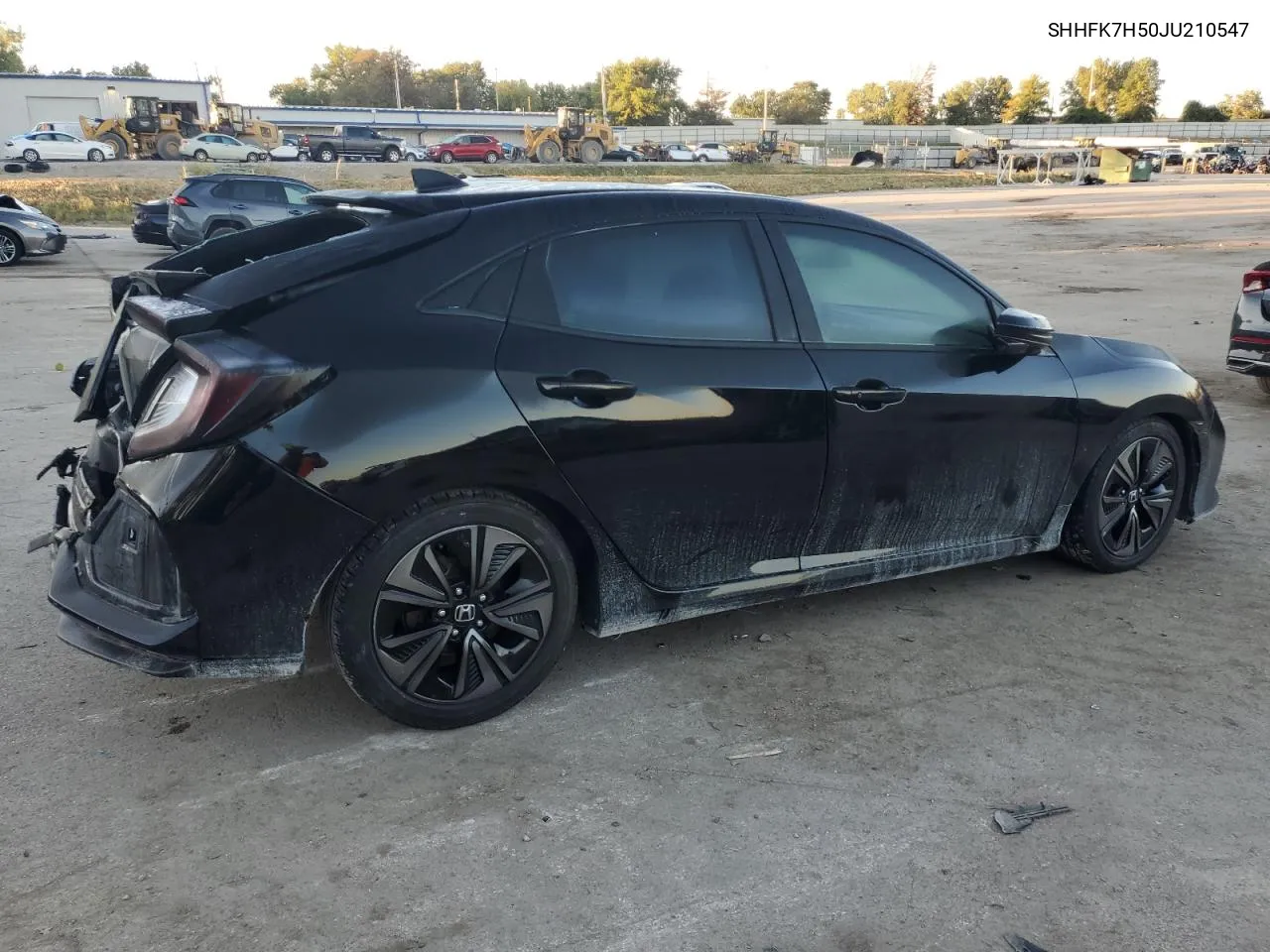 SHHFK7H50JU210547 2018 Honda Civic Ex