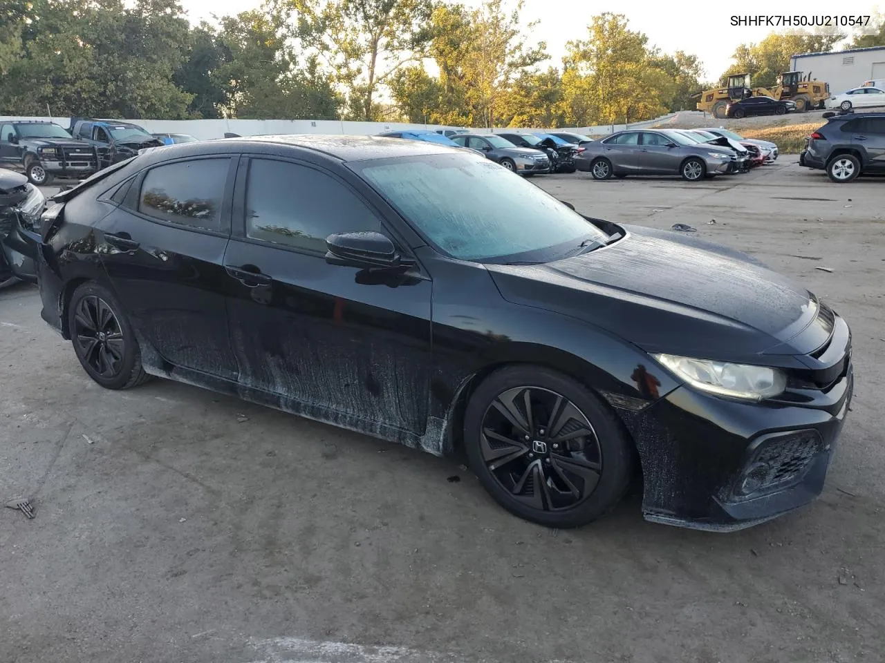 SHHFK7H50JU210547 2018 Honda Civic Ex