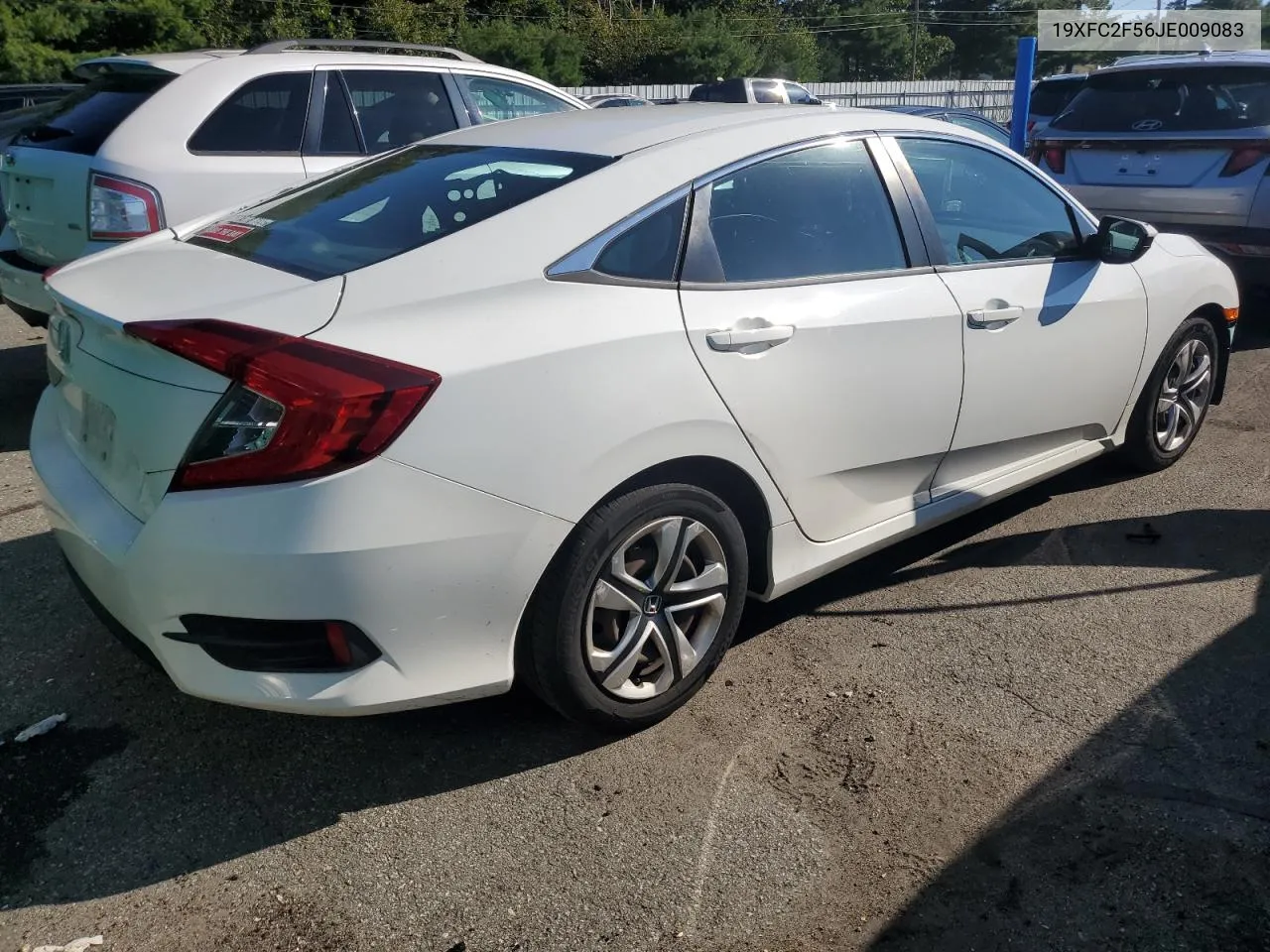 2018 Honda Civic Lx VIN: 19XFC2F56JE009083 Lot: 69977314