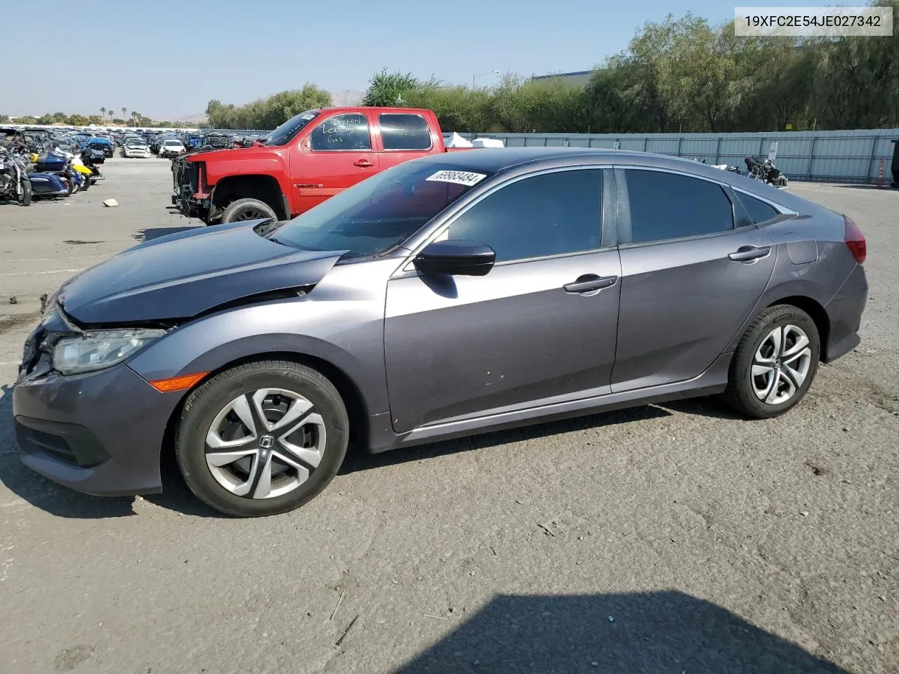 19XFC2E54JE027342 2018 Honda Civic Lx