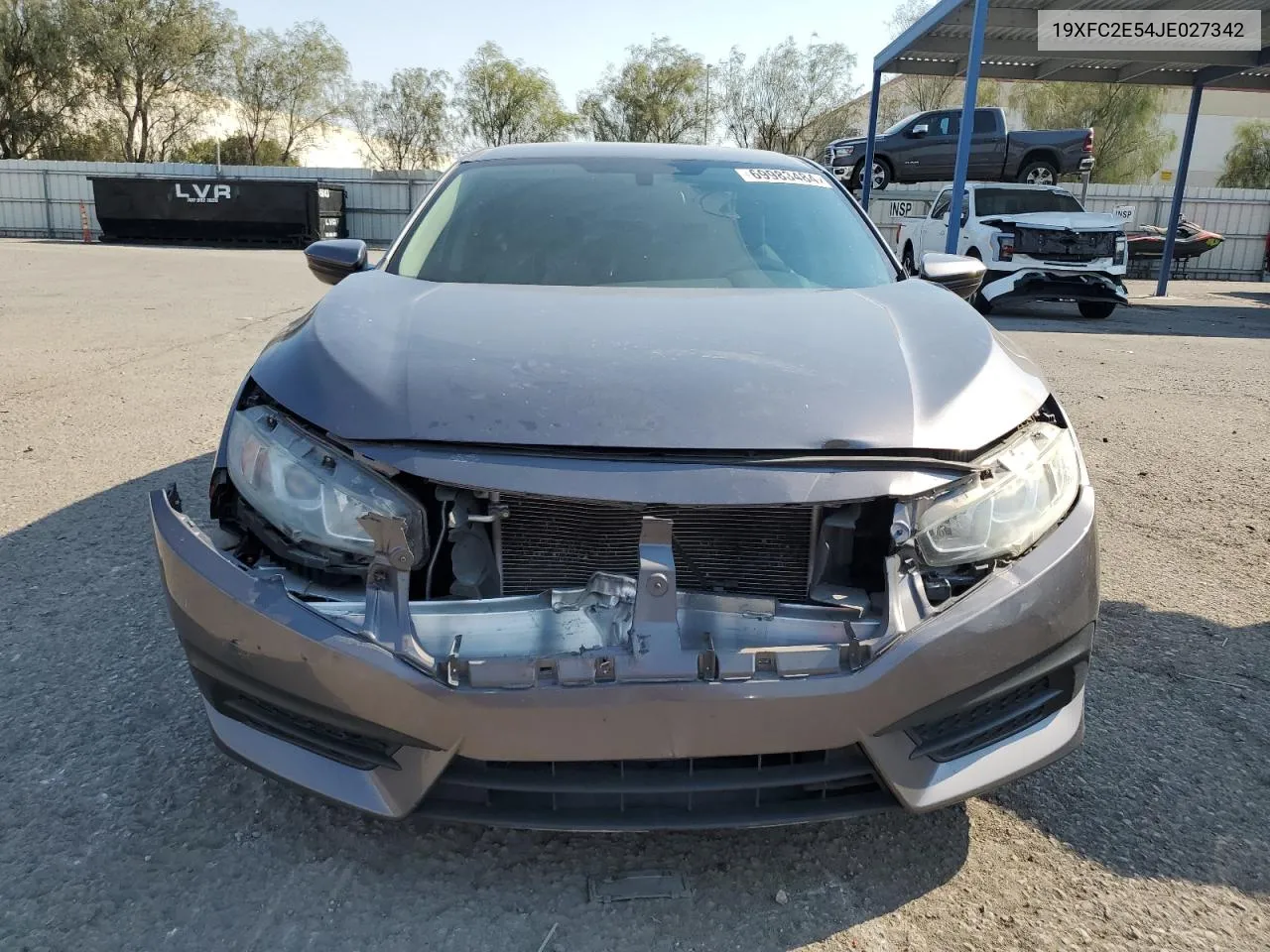 19XFC2E54JE027342 2018 Honda Civic Lx