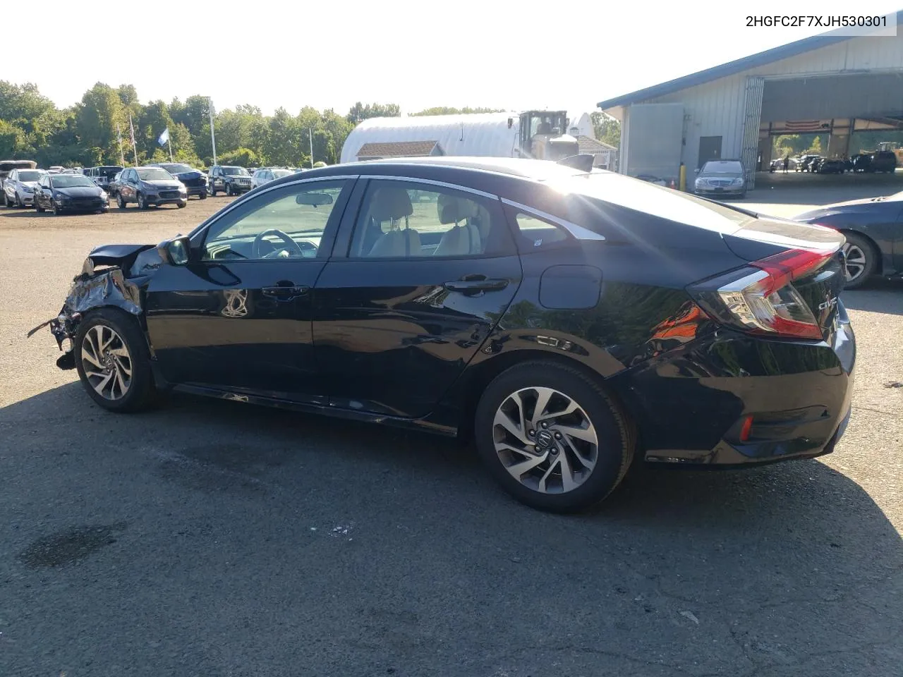 2018 Honda Civic Ex VIN: 2HGFC2F7XJH530301 Lot: 70047594