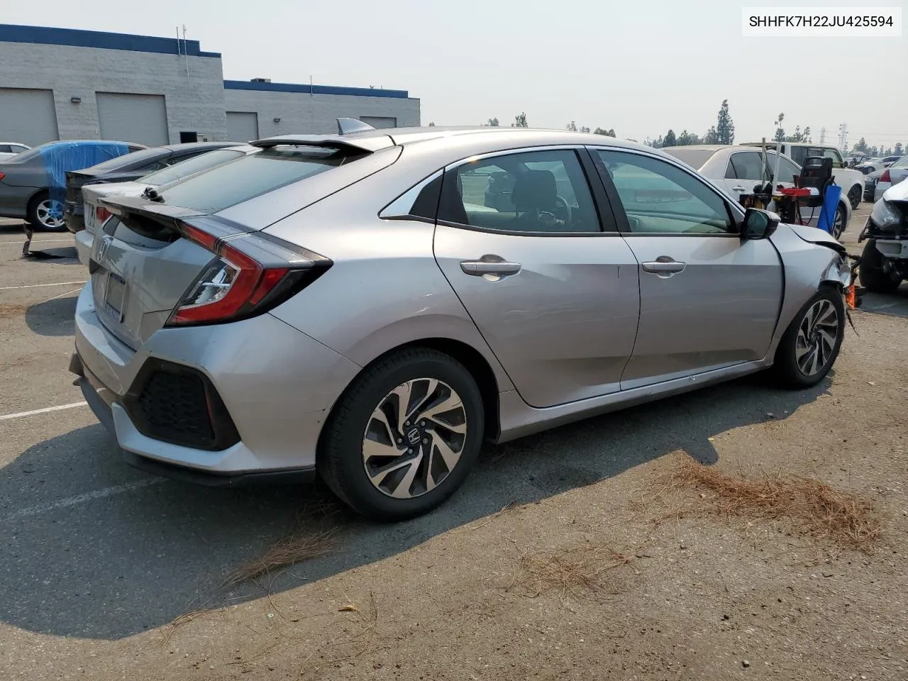 2018 Honda Civic Lx VIN: SHHFK7H22JU425594 Lot: 70096734