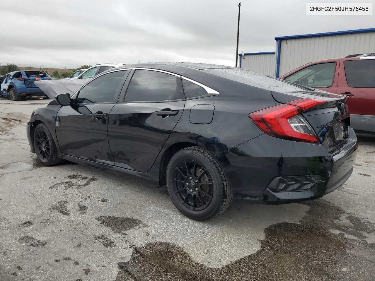 2018 Honda Civic Lx VIN: 2HGFC2F50JH576458 Lot: 70298384