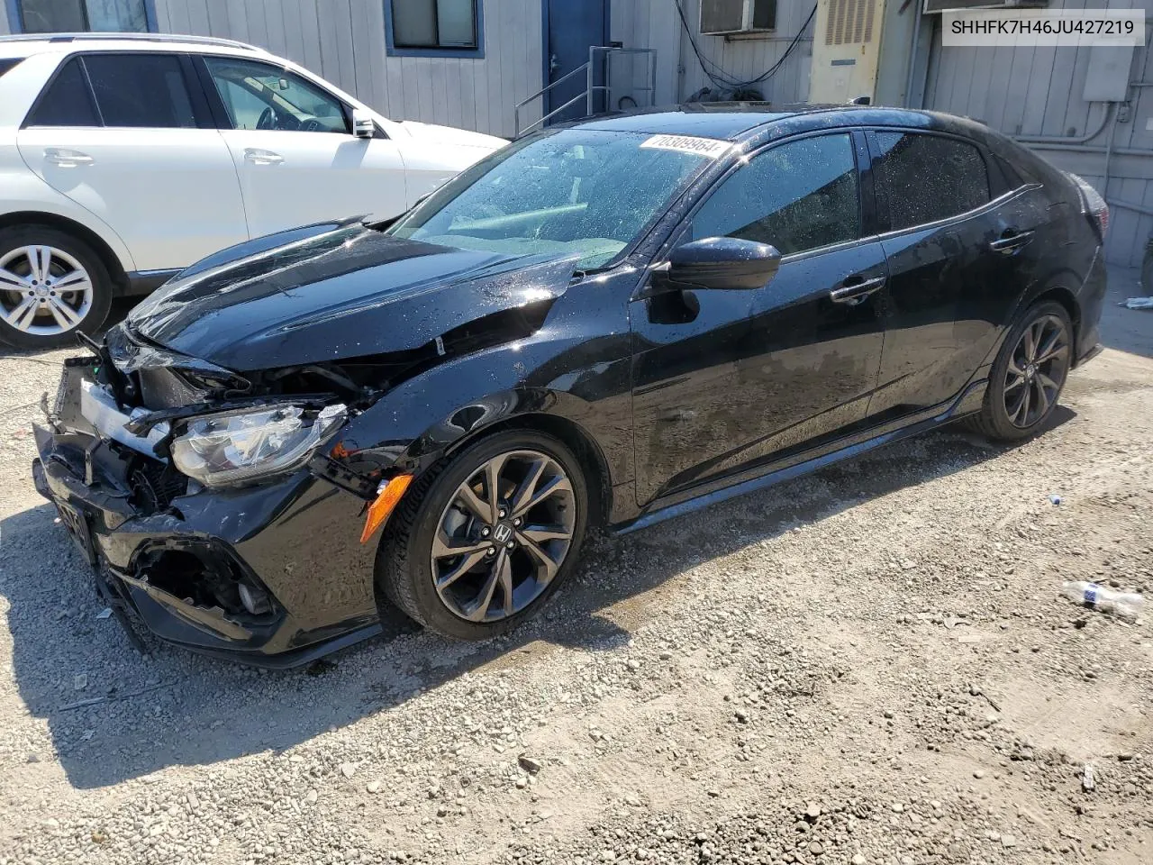 2018 Honda Civic Sport VIN: SHHFK7H46JU427219 Lot: 70309964