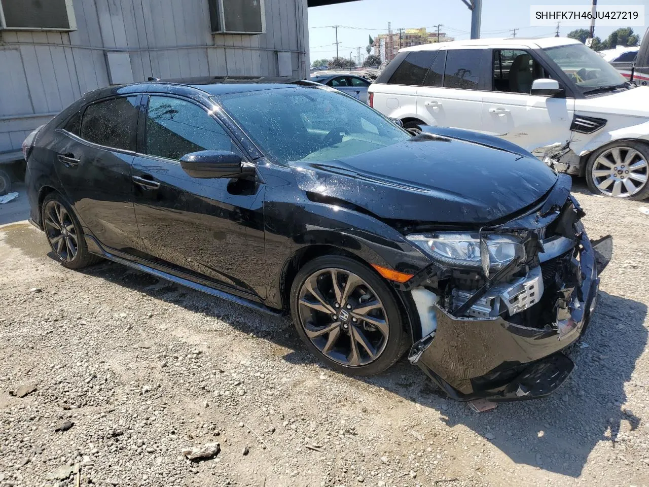 2018 Honda Civic Sport VIN: SHHFK7H46JU427219 Lot: 70309964