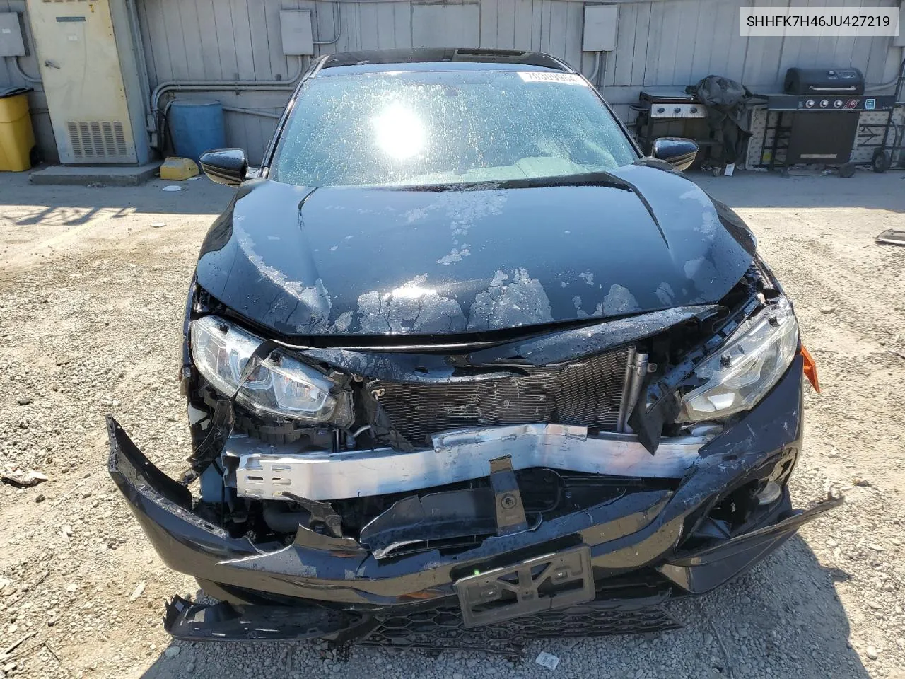 2018 Honda Civic Sport VIN: SHHFK7H46JU427219 Lot: 70309964