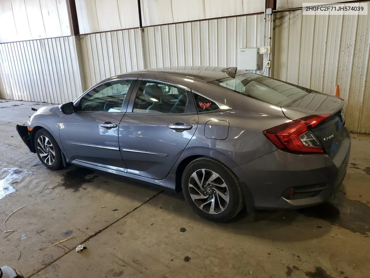 2HGFC2F71JH574039 2018 Honda Civic Ex