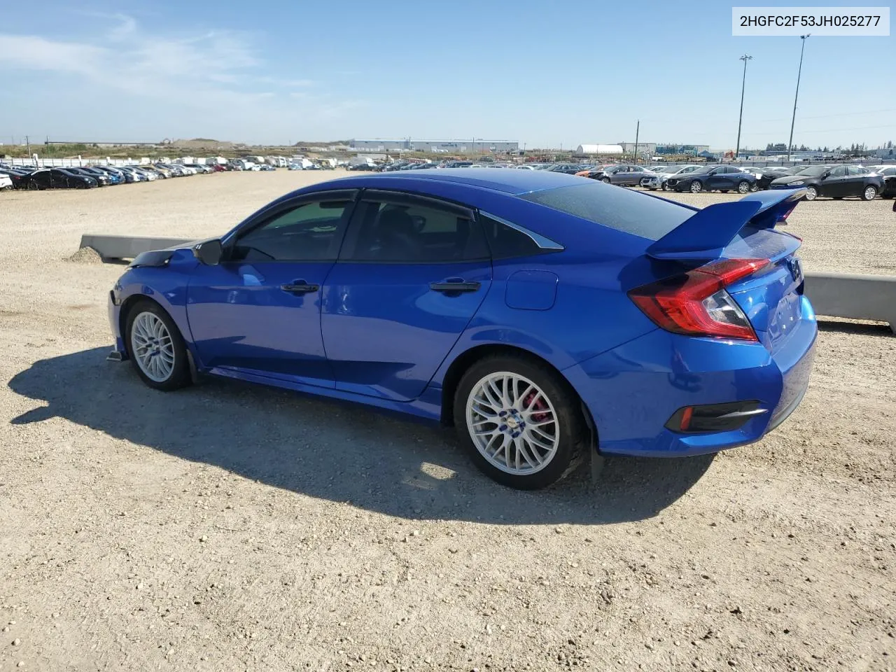 2018 Honda Civic Lx VIN: 2HGFC2F53JH025277 Lot: 70488434