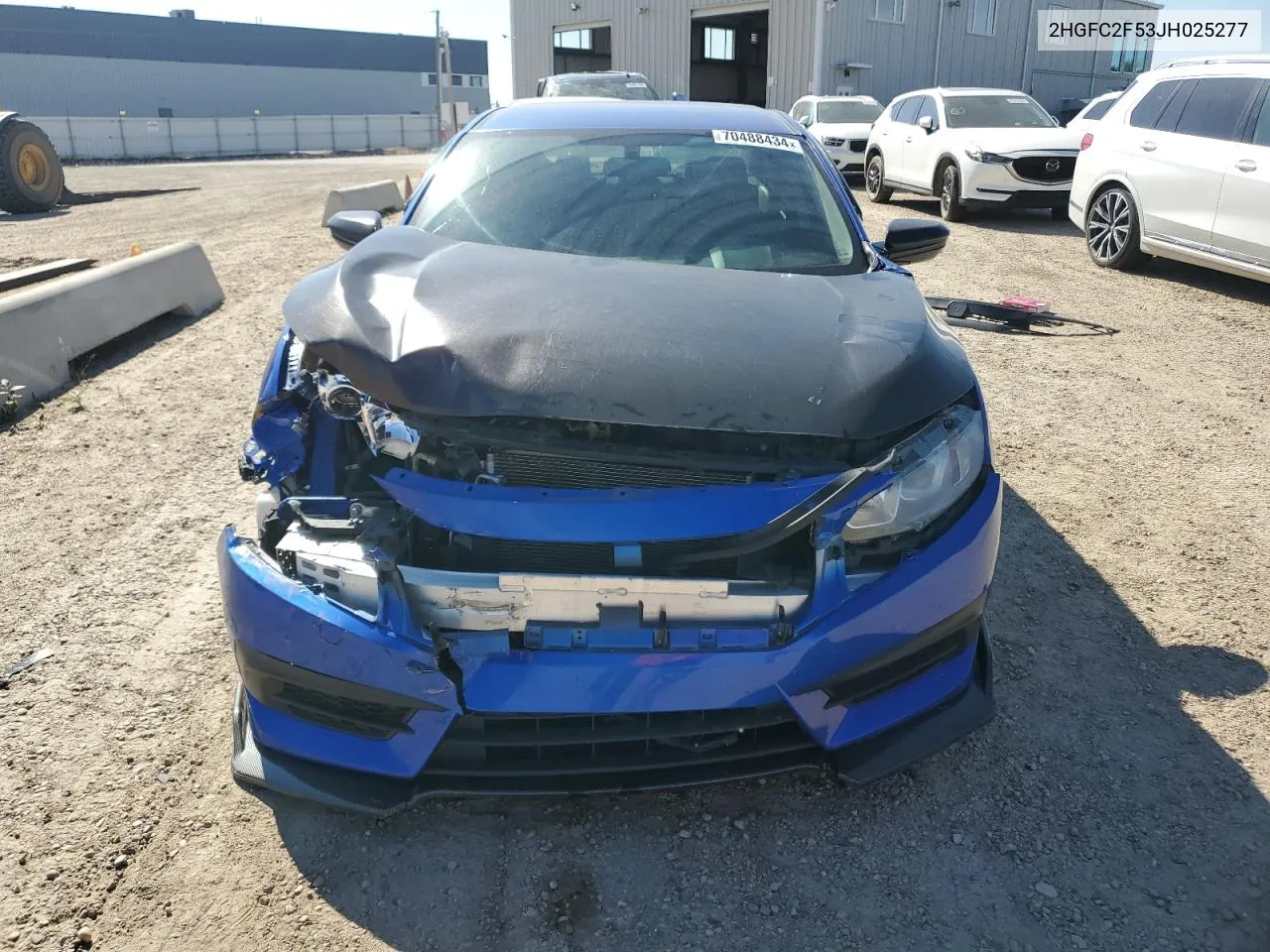 2HGFC2F53JH025277 2018 Honda Civic Lx