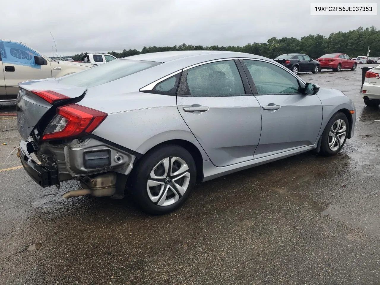 2018 Honda Civic Lx VIN: 19XFC2F56JE037353 Lot: 70506624