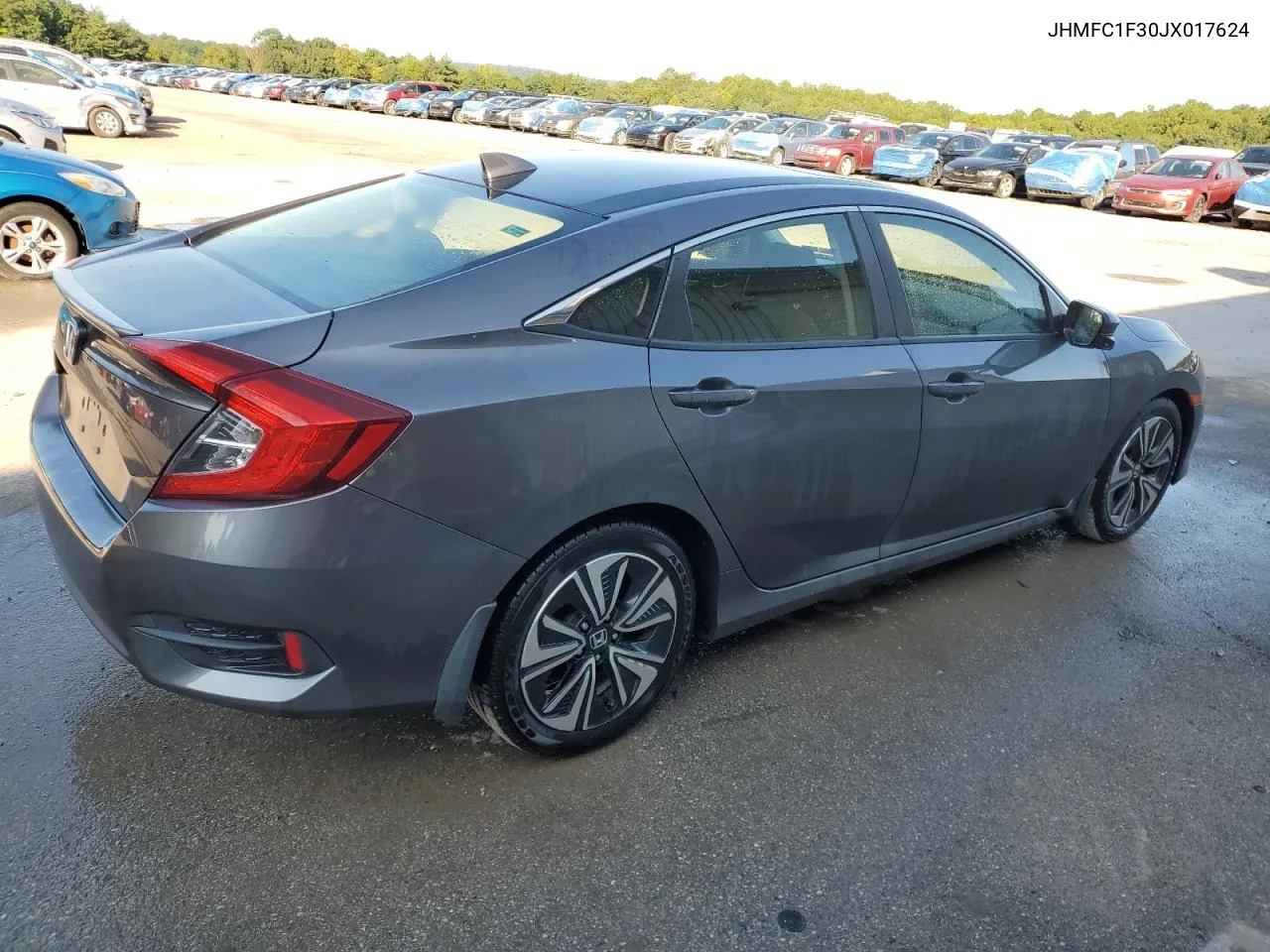 2018 Honda Civic Ex VIN: JHMFC1F30JX017624 Lot: 70647464