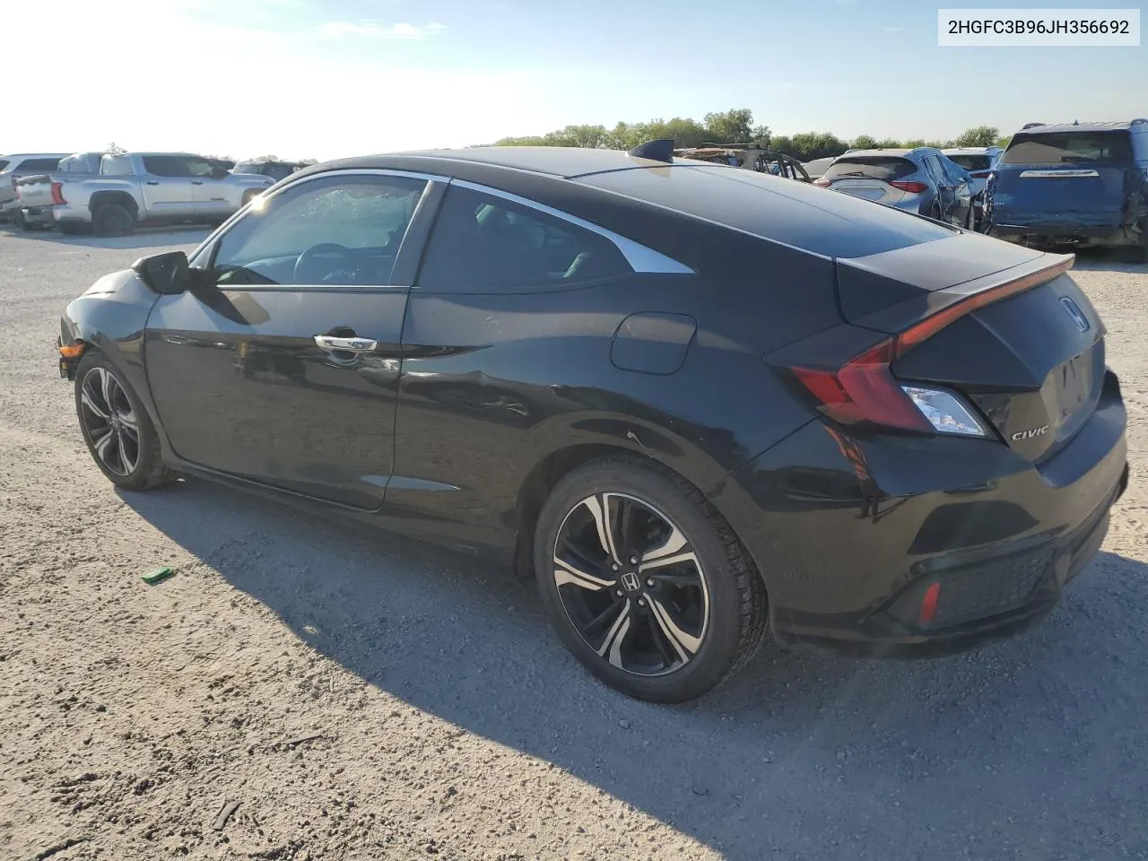 2018 Honda Civic Touring VIN: 2HGFC3B96JH356692 Lot: 70661944