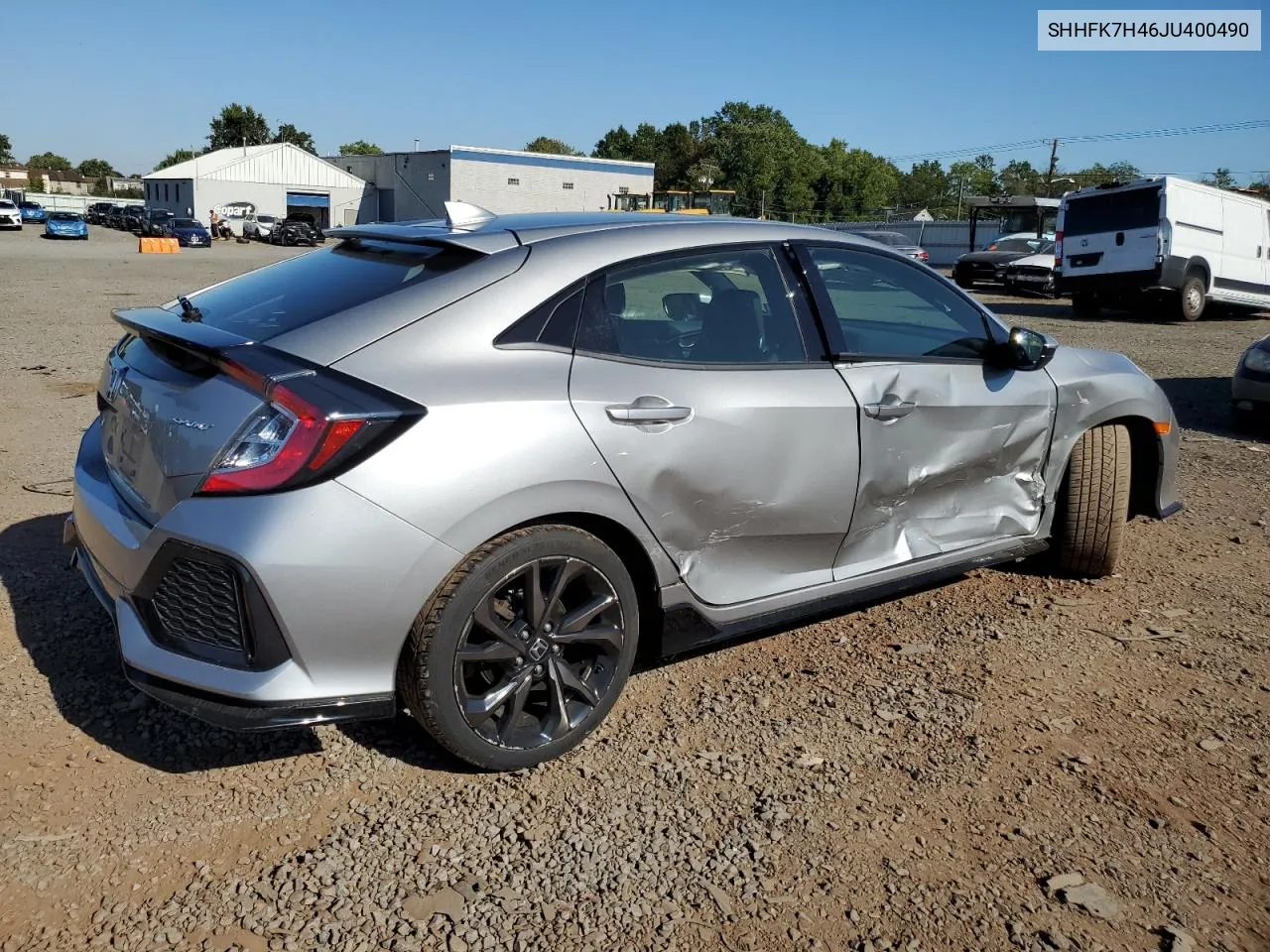 2018 Honda Civic Sport VIN: SHHFK7H46JU400490 Lot: 70924504