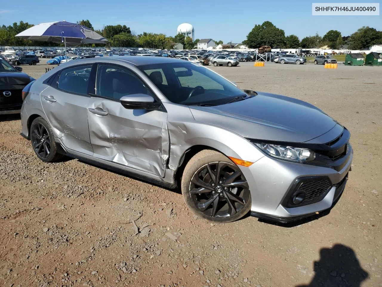 2018 Honda Civic Sport VIN: SHHFK7H46JU400490 Lot: 70924504