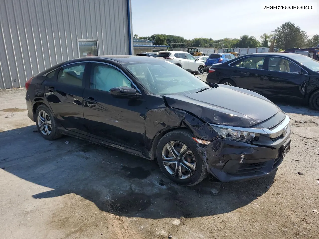 2HGFC2F53JH530400 2018 Honda Civic Lx