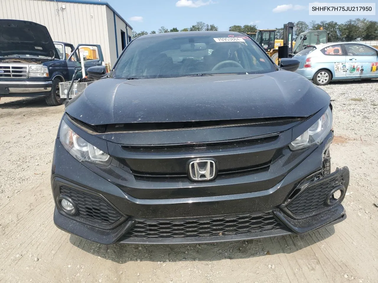 2018 Honda Civic Exl VIN: SHHFK7H75JU217950 Lot: 70953884