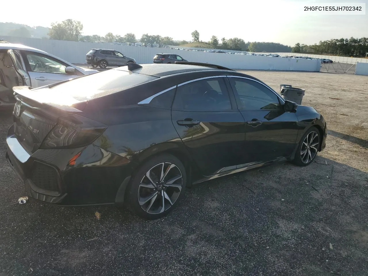 2018 Honda Civic Si VIN: 2HGFC1E55JH702342 Lot: 70983824