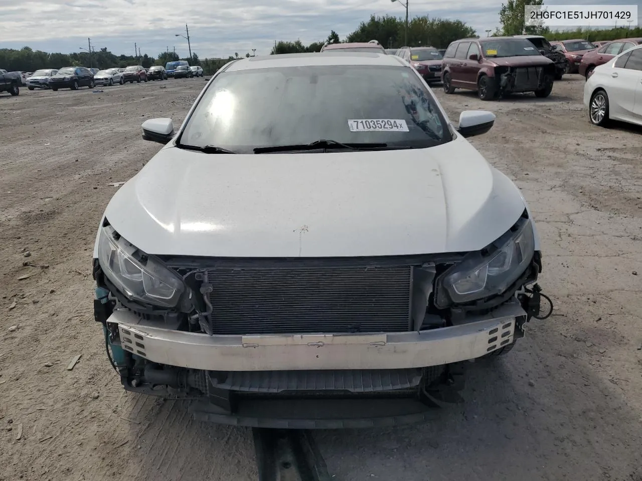 2HGFC1E51JH701429 2018 Honda Civic Si