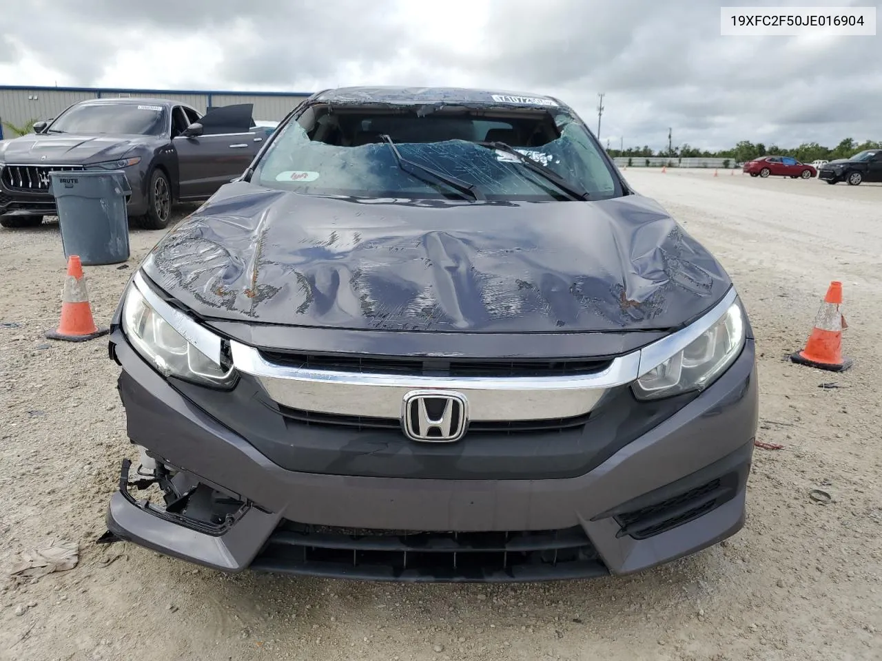 2018 Honda Civic Lx VIN: 19XFC2F50JE016904 Lot: 71072504