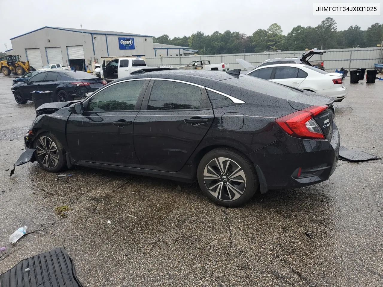 2018 Honda Civic Ex VIN: JHMFC1F34JX031025 Lot: 71080154