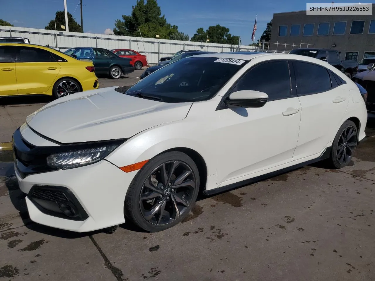 2018 Honda Civic Sport Touring VIN: SHHFK7H95JU226553 Lot: 71225494