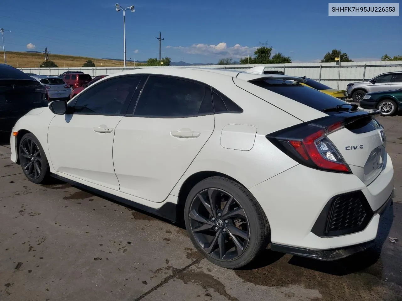 SHHFK7H95JU226553 2018 Honda Civic Sport Touring