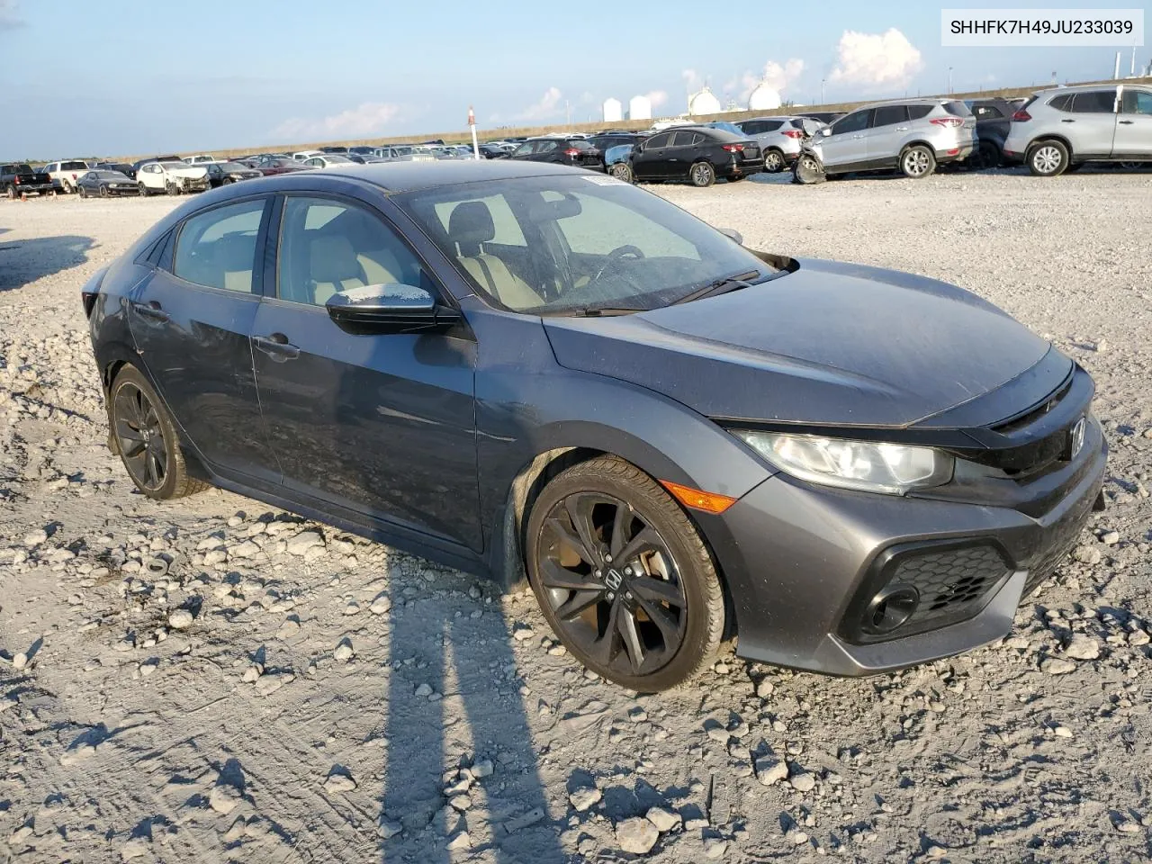 SHHFK7H49JU233039 2018 Honda Civic Sport