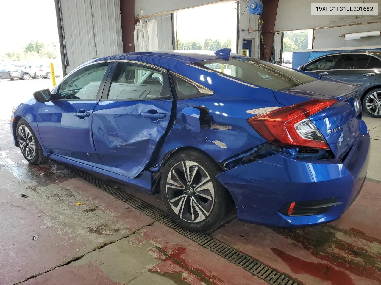 2018 Honda Civic Ex VIN: 19XFC1F31JE201682 Lot: 71420854