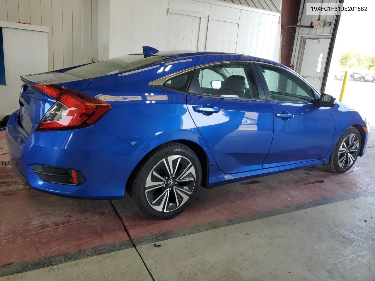 2018 Honda Civic Ex VIN: 19XFC1F31JE201682 Lot: 71420854